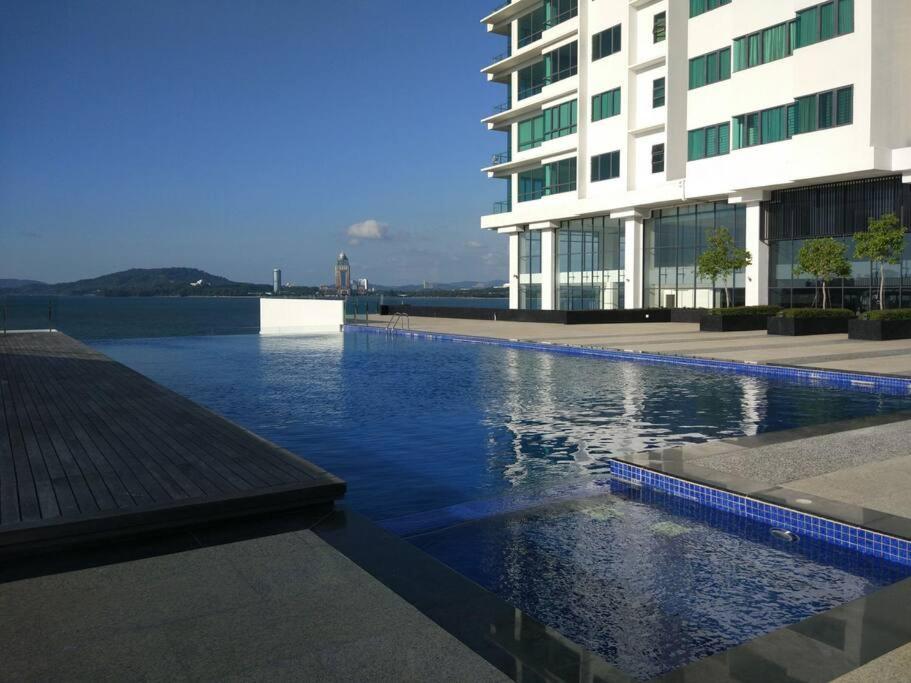 Heaven In City With Full Seaview 2 Cozy Br Bay 21 Kota Kinabalu Zewnętrze zdjęcie